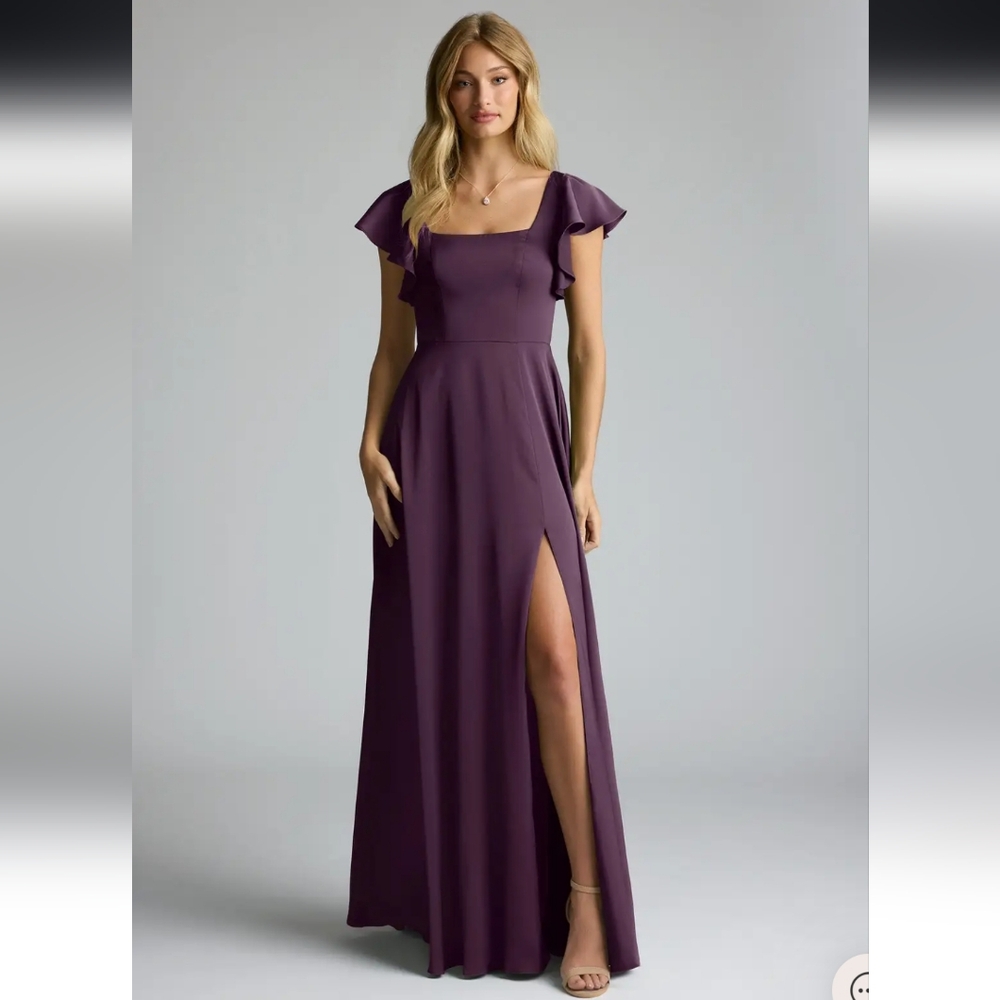 Azazie Bondi Chiffon Dress